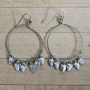 Silver Arrow Earrings